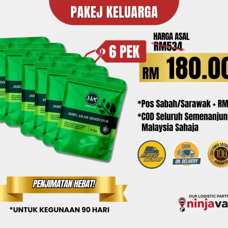 JAMU SENDUDUK 6 PAKET